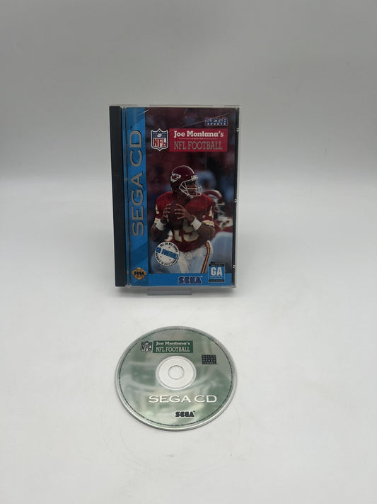 Joe Montana's NFL Football - Sega CD - OVP + Anleitung - OVP Beschädigt