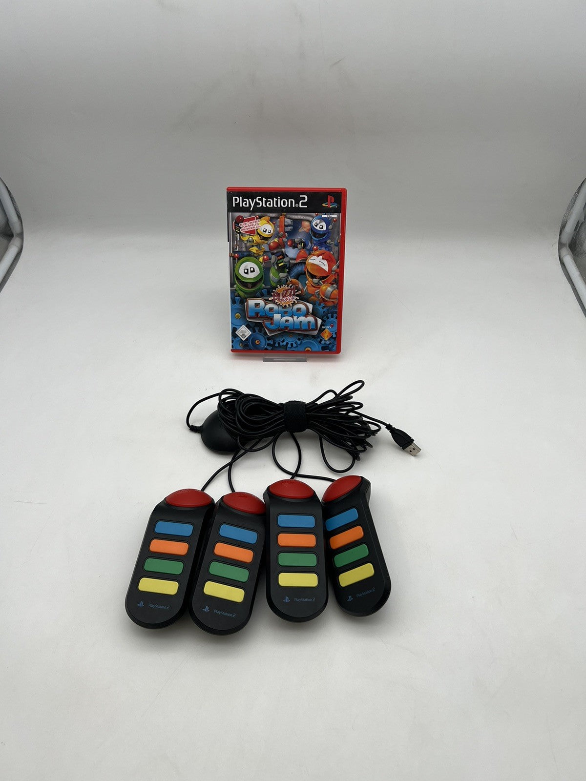 Buzz! Junior Robo Jam - Sony PlayStation 2 - PS2 - Inkl. Buzzer
