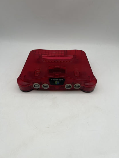 Nintendo 64 N64 Konsole - Watermelon Wassermelone rot Transparent - Nur Konsole