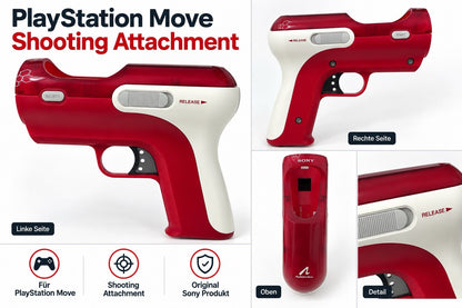 PS3 - Playstation 3 - original Sony Move Shooting Attachment | CECH-ZGA1E