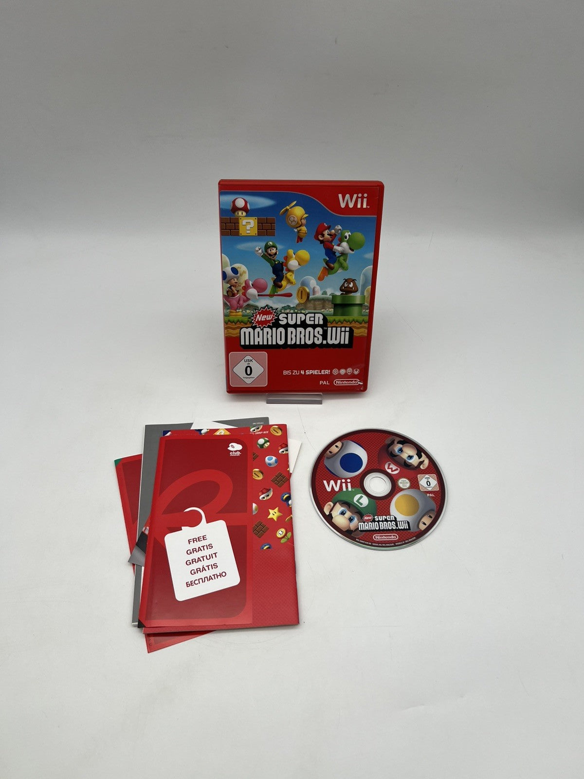 New Super Mario Bros. Wii - Nintendo Wii - OVP + Anleitung