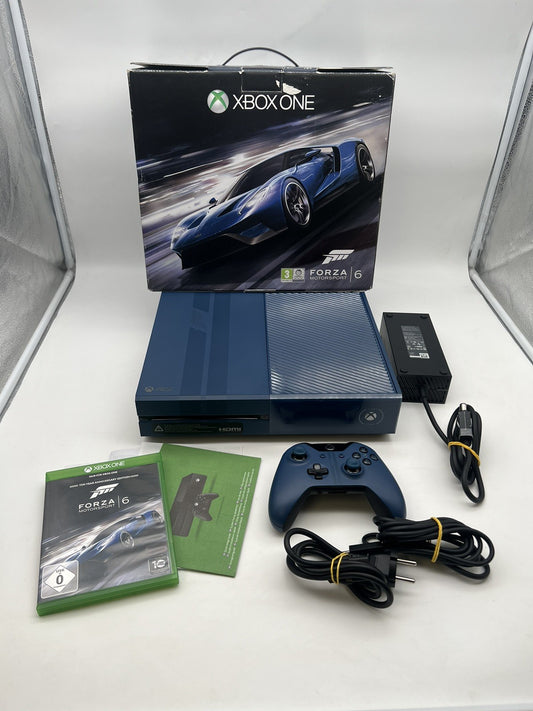 Microsoft Xbox One Forza 6 Limited Edition Konsole - 1TB - Blau - Komplett - OVP
