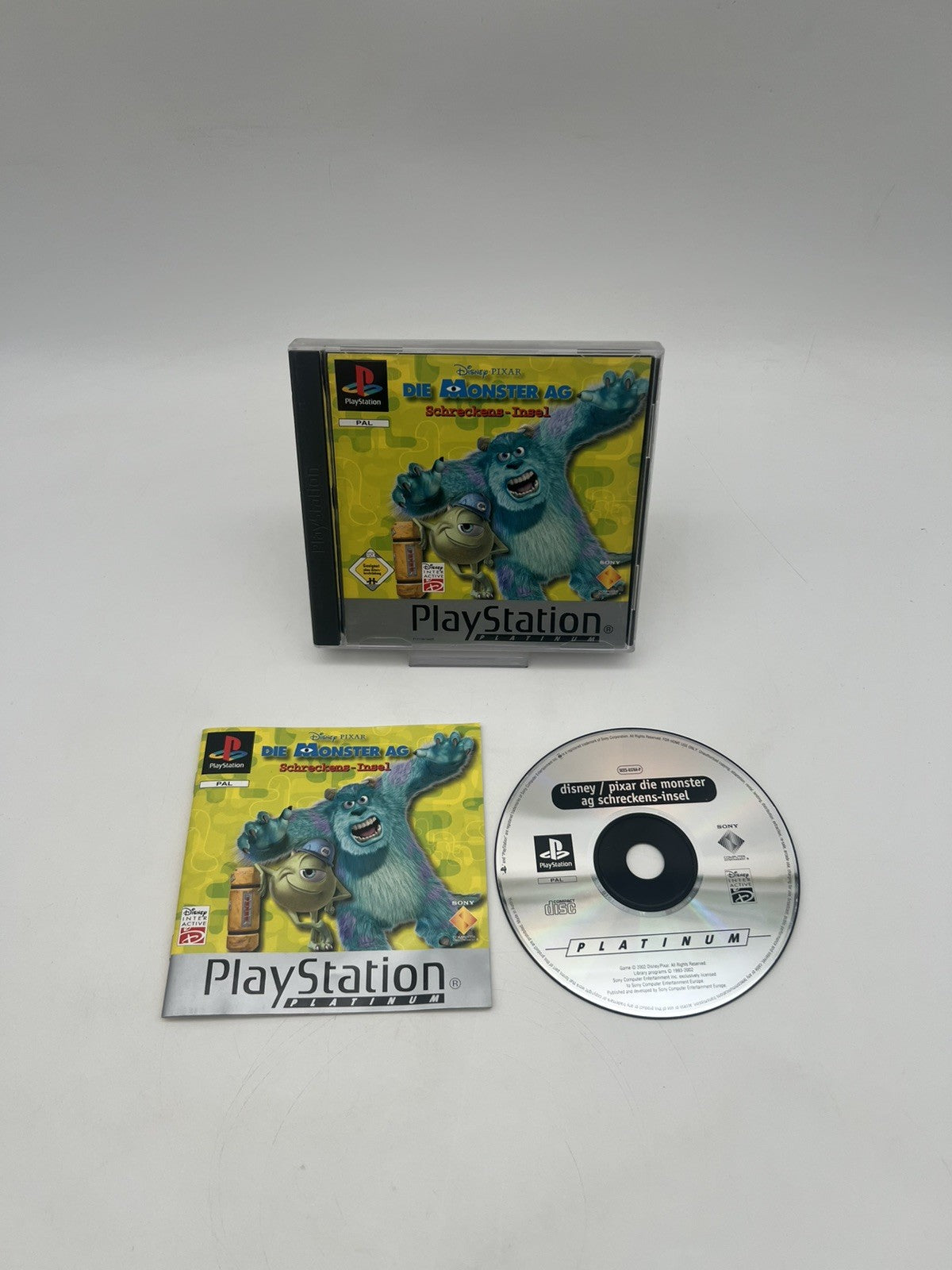 Die Monster Ag: Schreckens-Insel - Sony PlayStation 1 - PS1 - OVP + Anleitung