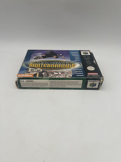 Tony Hawk's Skateboarding - Nintendo 64 - N64 - Leerkarton - NUR OVP + Anleitung