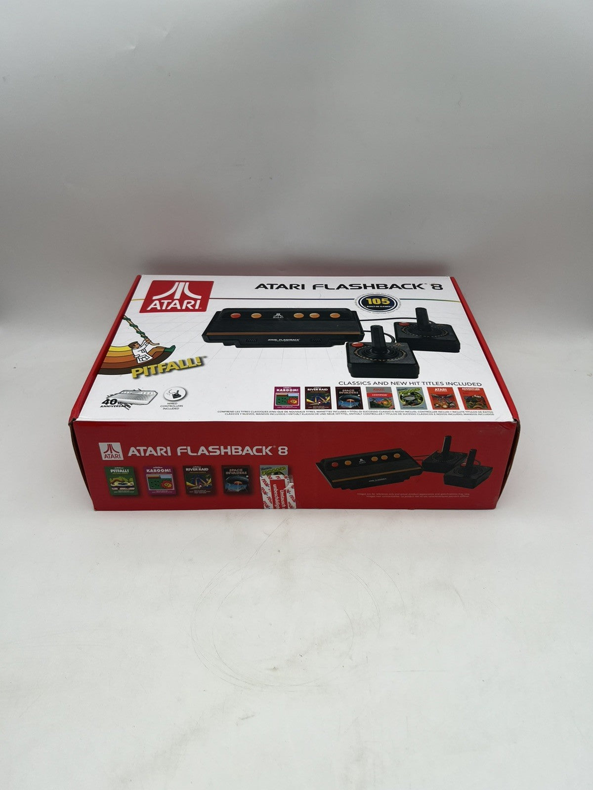 Atari Flashback 8 mit 105 vorinstallierten Spielen - OVP - 2 Controller
