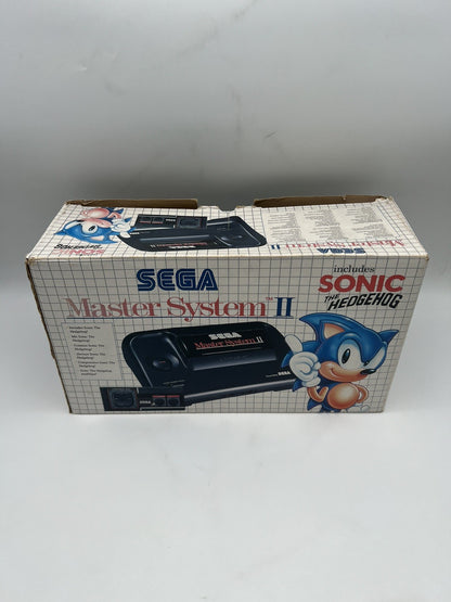 Sega Master System II 2 - Konsole - Sonic The Hedgehog - OVP - Retro