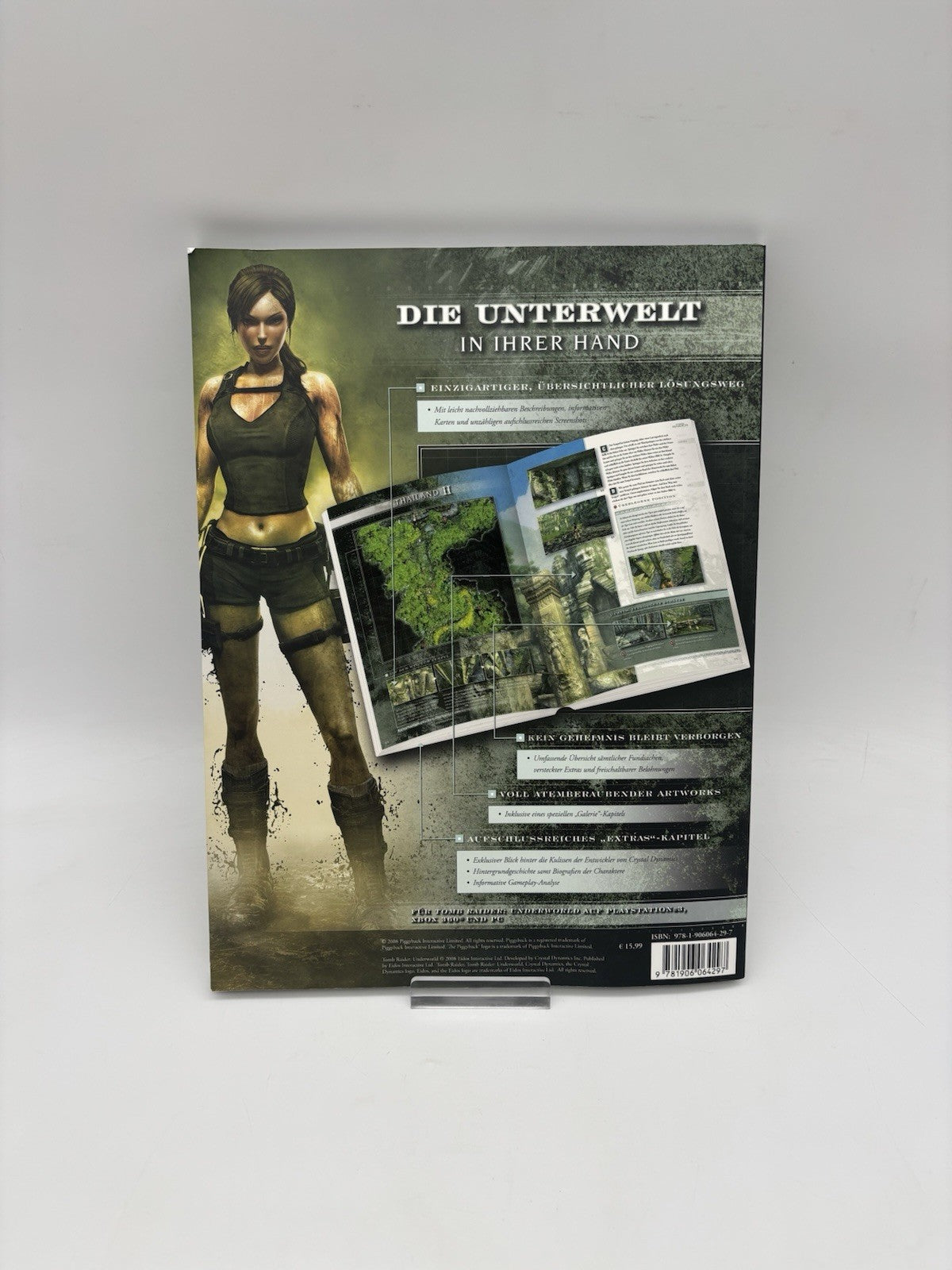 Tomb Raider Underworld Das Offizielle Lösungsbuch Xbox 360 PS3 PC Buch