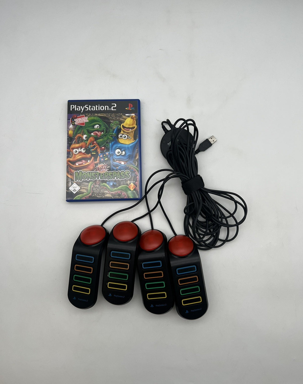 Buzz! Junior: Monsterspaß - Sony PlayStation 2 - PS2 - Inkl. Buzz Buzzer - OVP