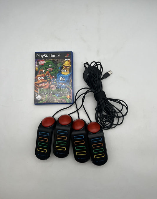 Buzz! Junior: Monsterspaß - Sony PlayStation 2 - PS2 - Inkl. Buzz Buzzer - OVP