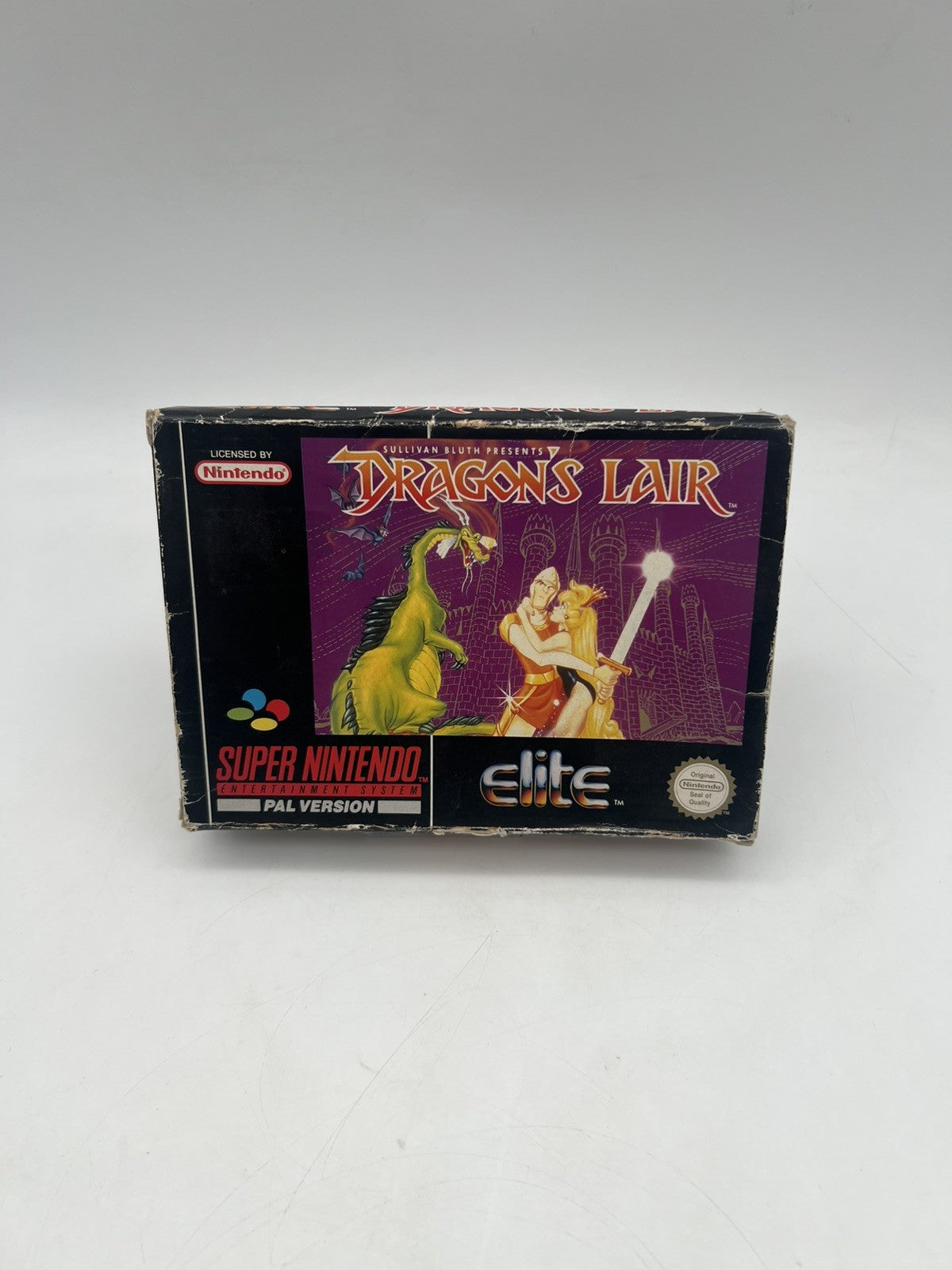 Dragon's Lair - Super Nintendo - SNES - Leerkarton- Nur OVP - Ohne Spiel