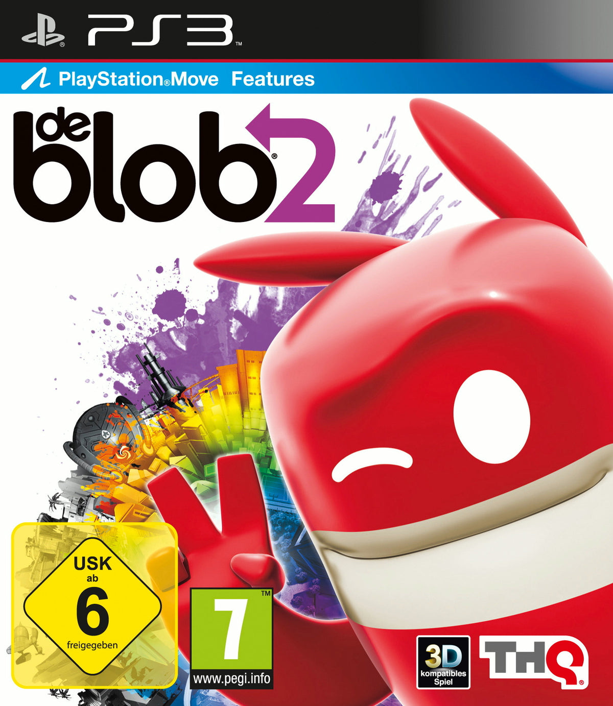De Blob 2 - Sony PlayStation 3 - PS3 - OVP + Anleitung