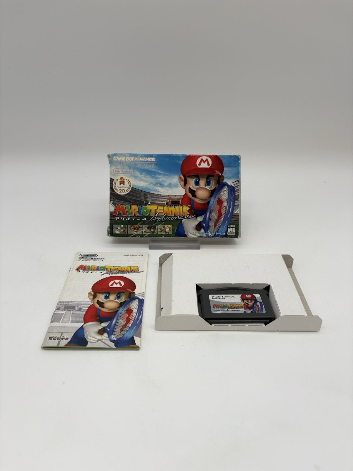 Mario Tennis Advance - Nintendo GameBoy Advance - GBA - NTSC-J - OVP + Anleitung