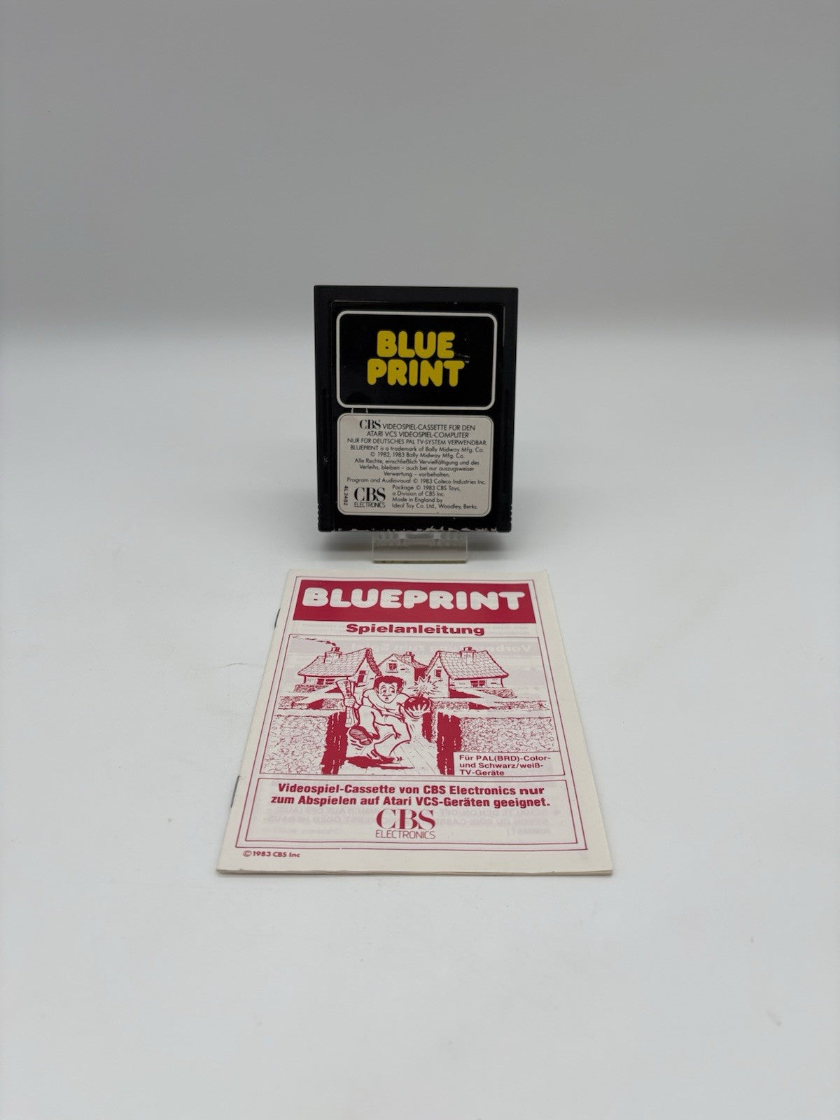 Blue Print - Atari 2600 - Modul + Anleitung