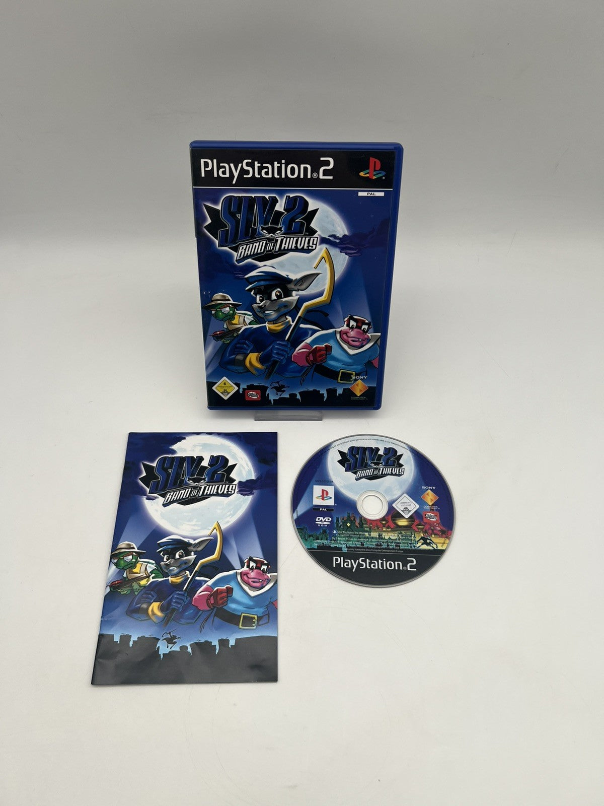 Sly 2-Band of Thieves - Sony PlayStation 2 - PS2 - OVP + Anleitung