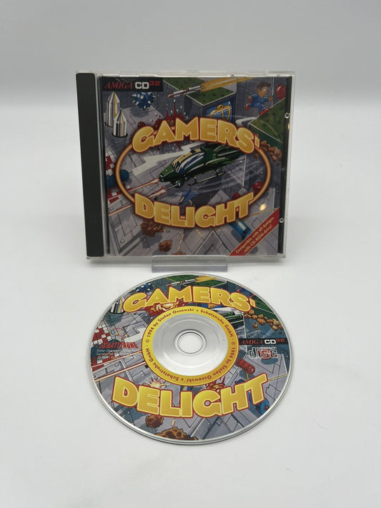 Gamers' Delight - Commodore Amiga CD32 - OVP - Original