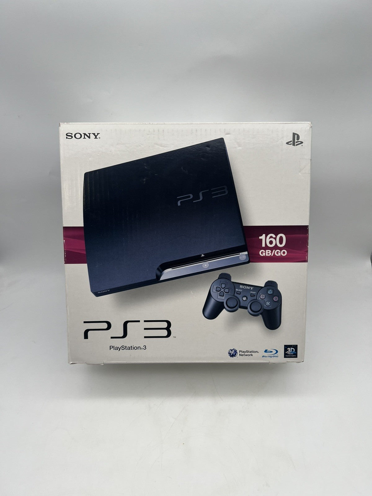 Sony PlayStation 3 PS3 SlimLeerkarton - Nur OVP -  Ohne Konsole - Nur Verpackung