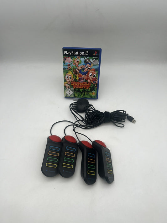 Buzz! Junior Jungle Party - Sony PlayStation PS2 inkl. original Buzz Buzzer