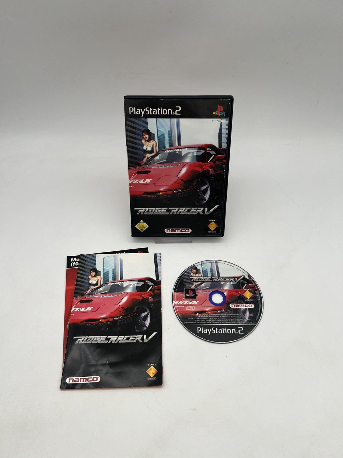 Ridge Racer V - Sony PlayStation 2 - PS2 - OVP + Anleitung