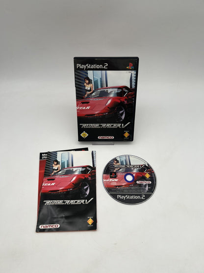 Ridge Racer V - Sony PlayStation 2 - PS2 - OVP + Anleitung