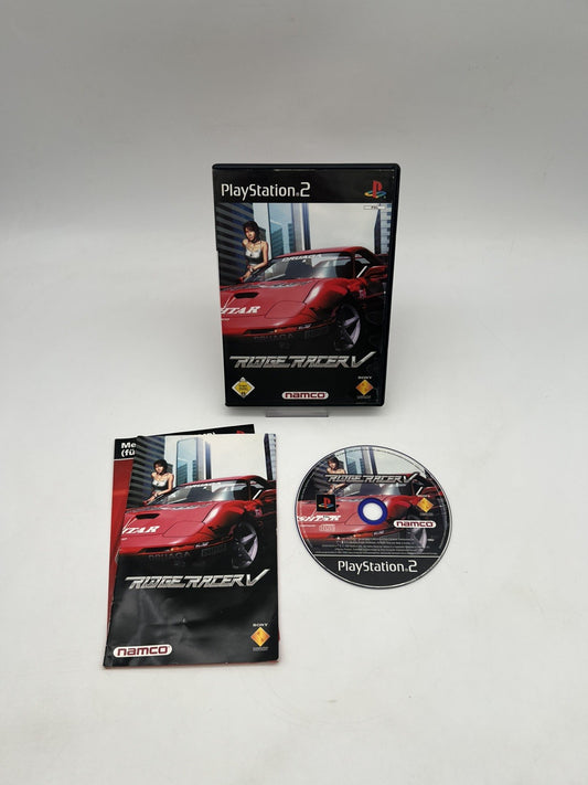 Ridge Racer V - Sony PlayStation 2 - PS2 - OVP + Anleitung