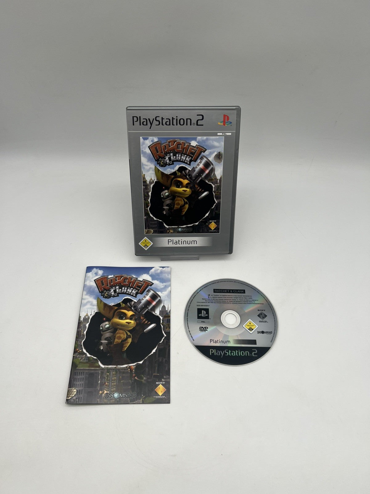 Ratchet & Clank 2002 - Sony PlayStation 2 - PS2 - OVP + Anleitung