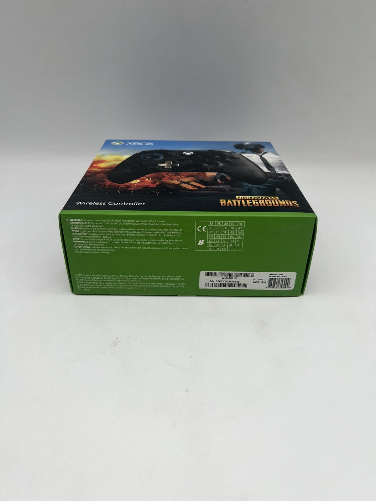 Original Microsoft Xbox One Controller - PUBG Edition - OVP - NEU & Sealed