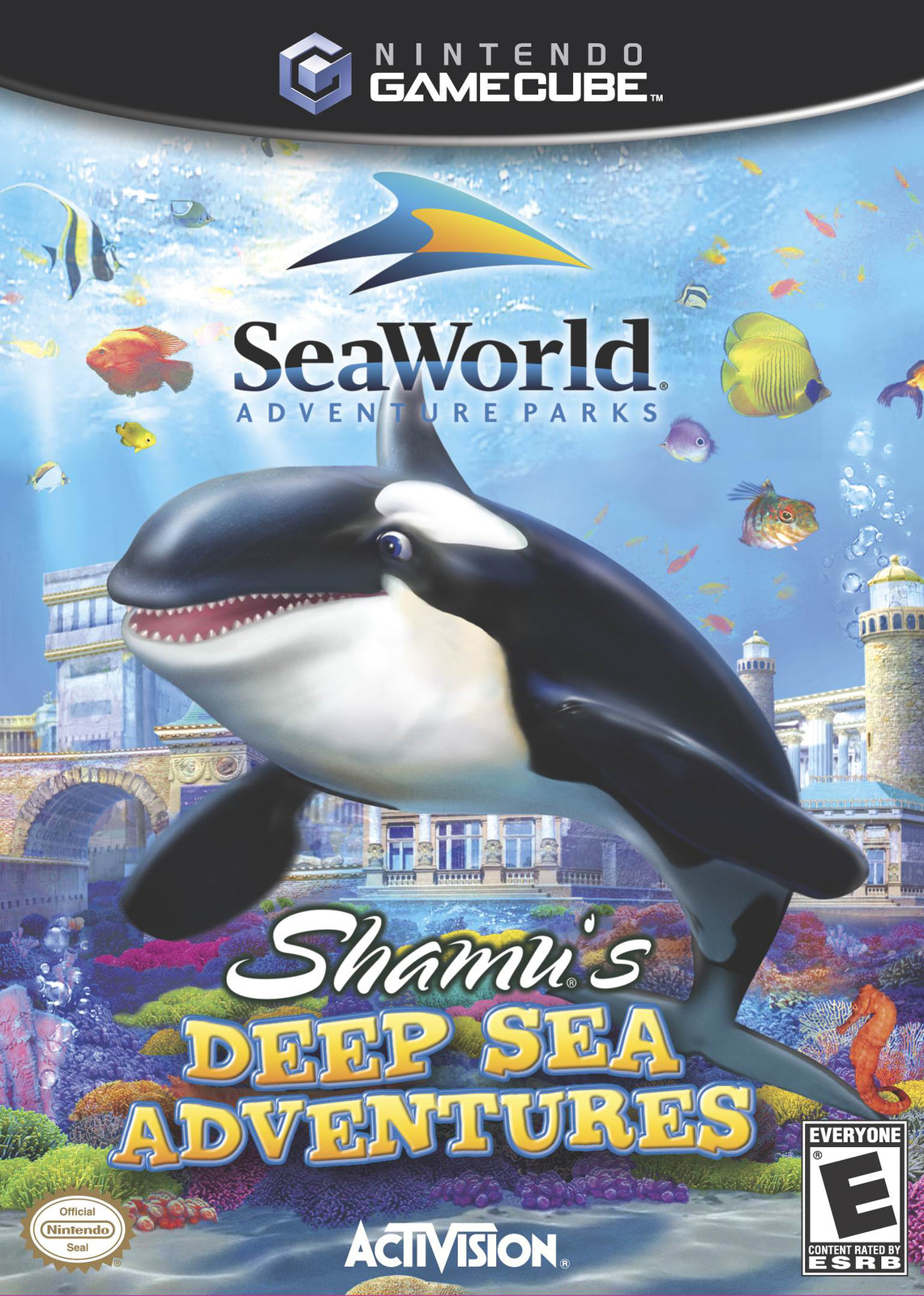 Seaworld: Shamu's Deep Sea Adventure (Nintendo GameCube) - OVP + Anleitung