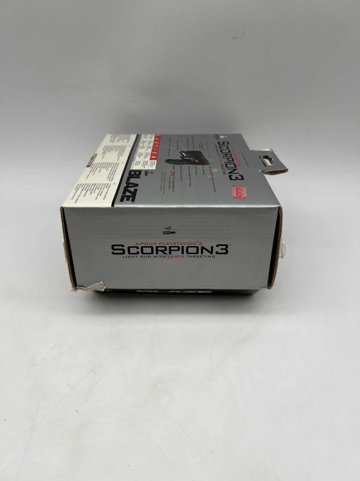 Scorpion 3 Lightgun – pistole für Sony PlayStation 2 -  (PS1 PS2) - OVP - Gun