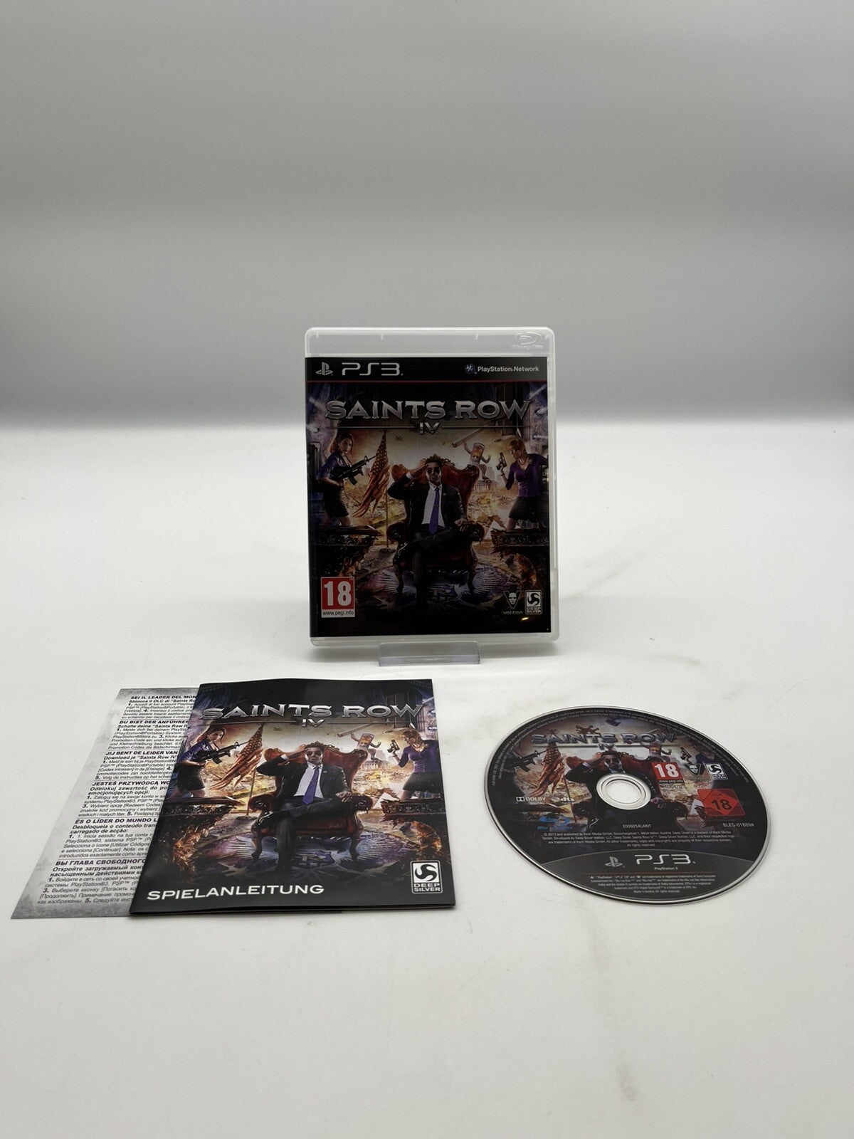 Saints Row Iv - Collector's Edition (Sony PlayStation 3, 2013) - PS3 - OVP