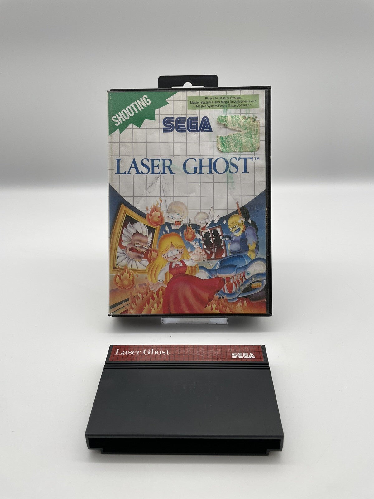 LASER GHOST -  SEGA MASTER SYSTEM - OVP - Original