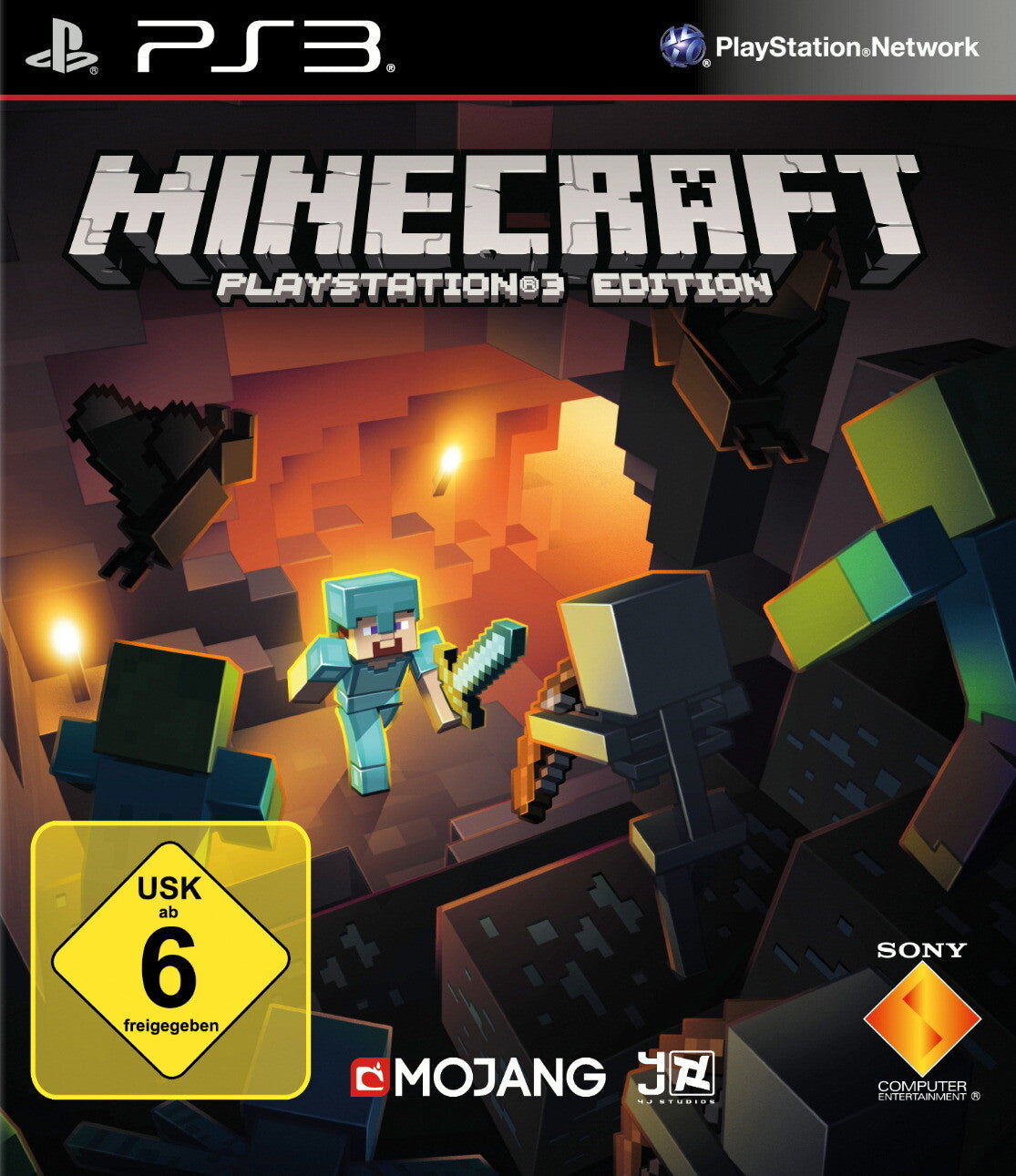 Minecraft - Playstation 3 Edition - Sony PlayStation 3 - PS3 - OVP + Anleitung
