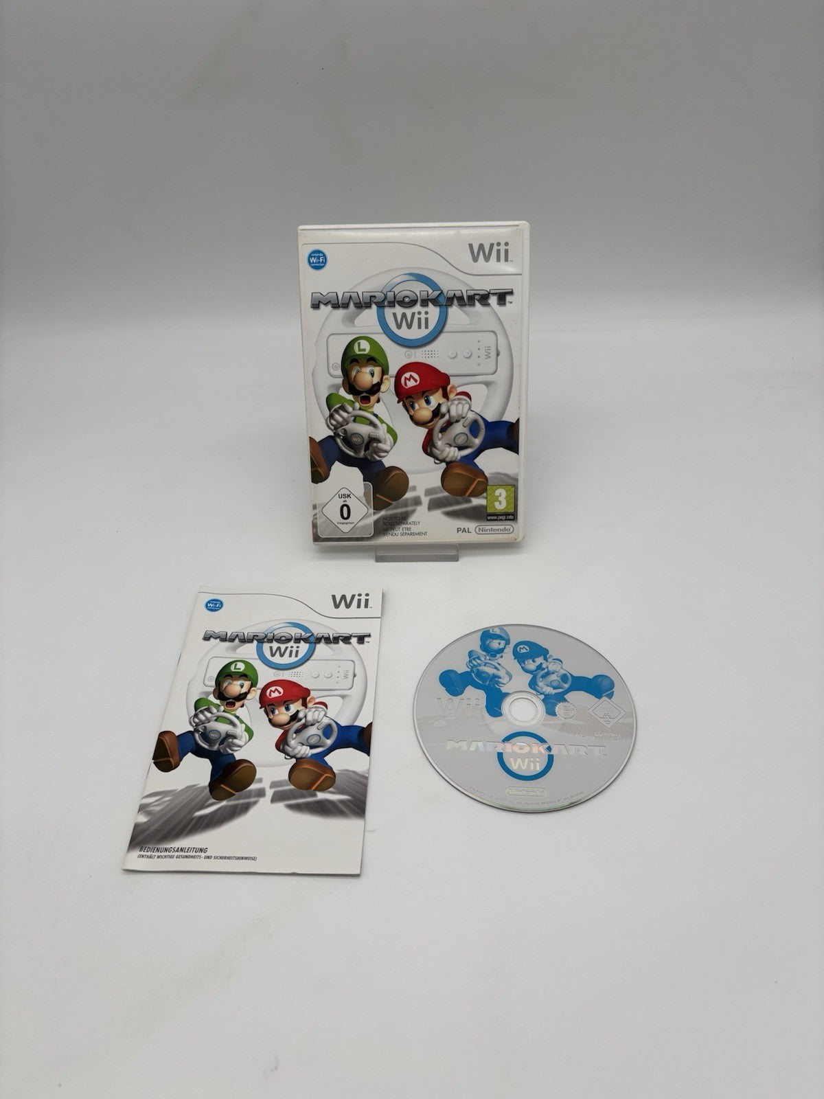 Nintendo Wii Mario Kart inkl. Lenkrad mit OVP - Big Box