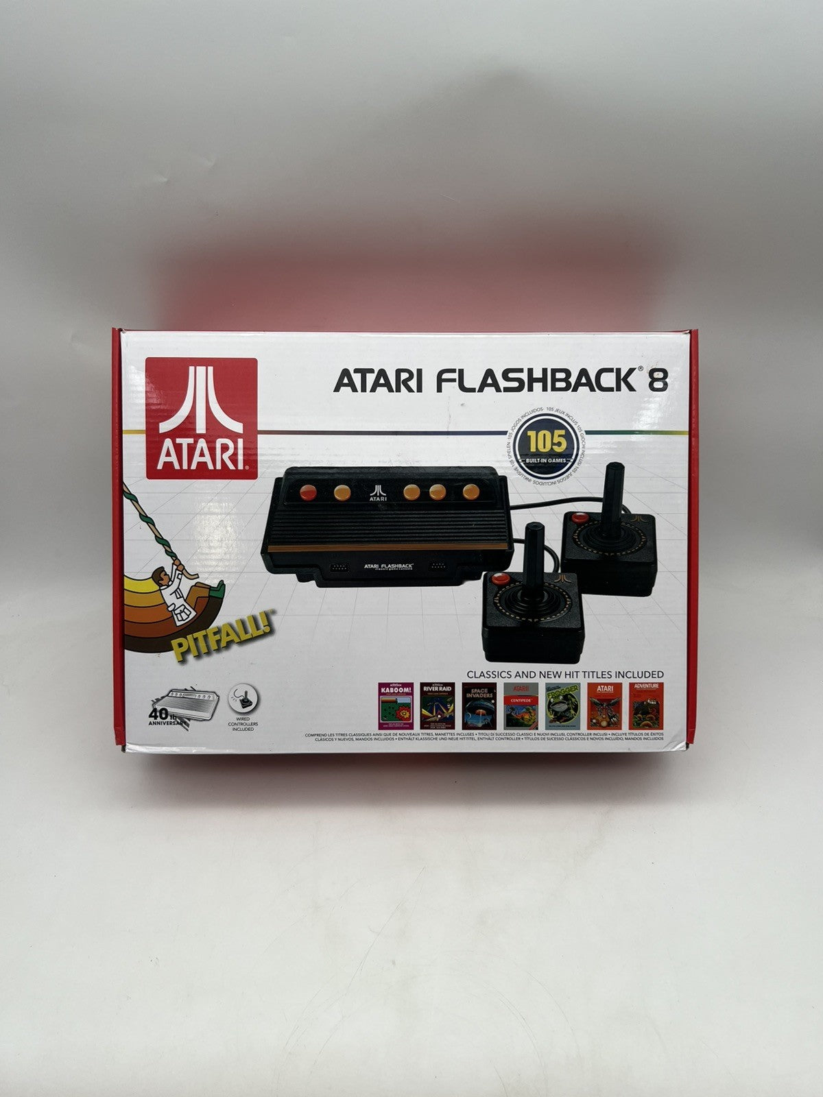 Atari Flashback 8 mit 105 vorinstallierten Spielen - OVP - 2 Controller