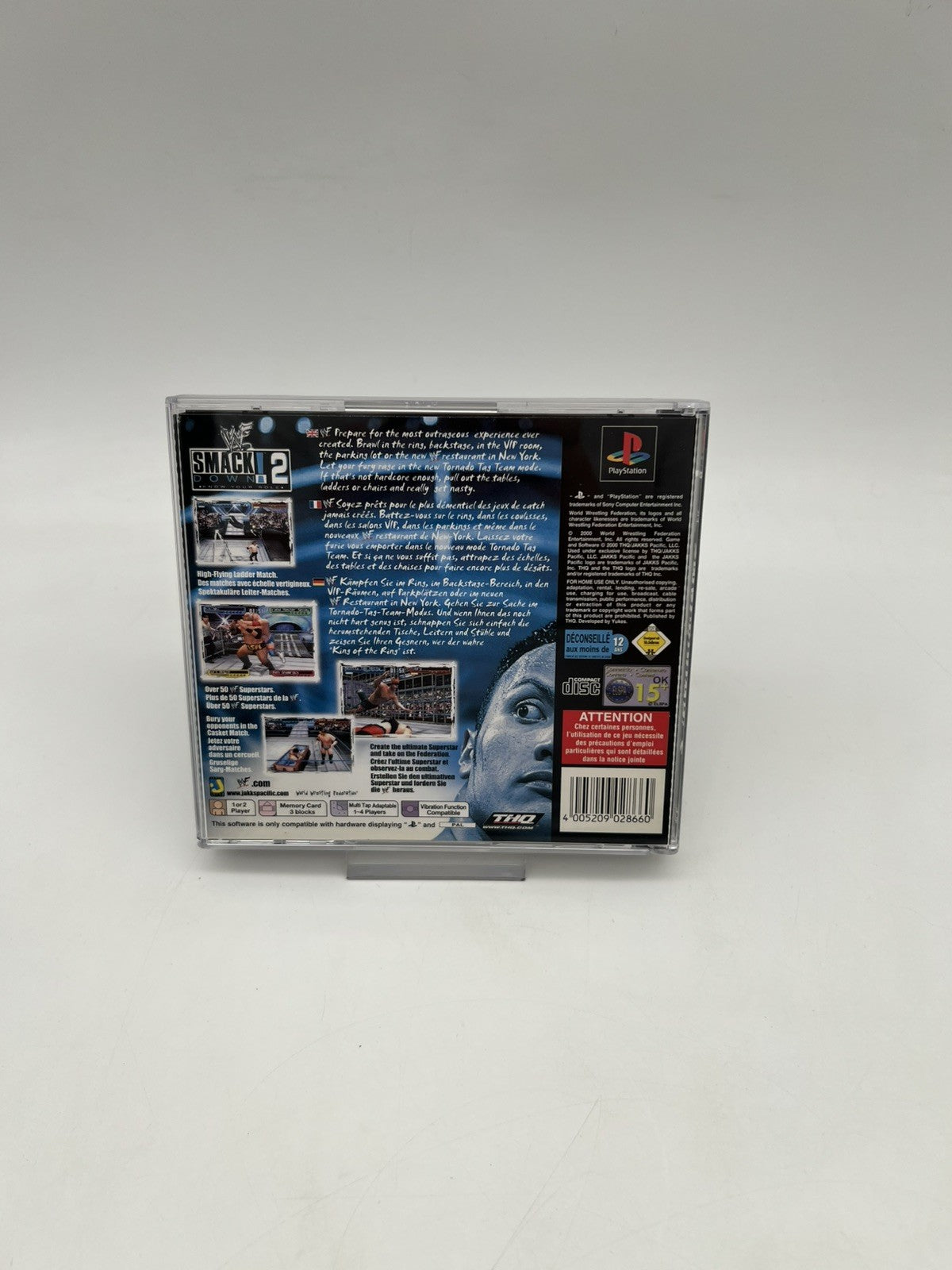 Wwf Smackdown 2 Know Your Role - Sony PlayStation 1 - PS1 - OVP + Anleitung