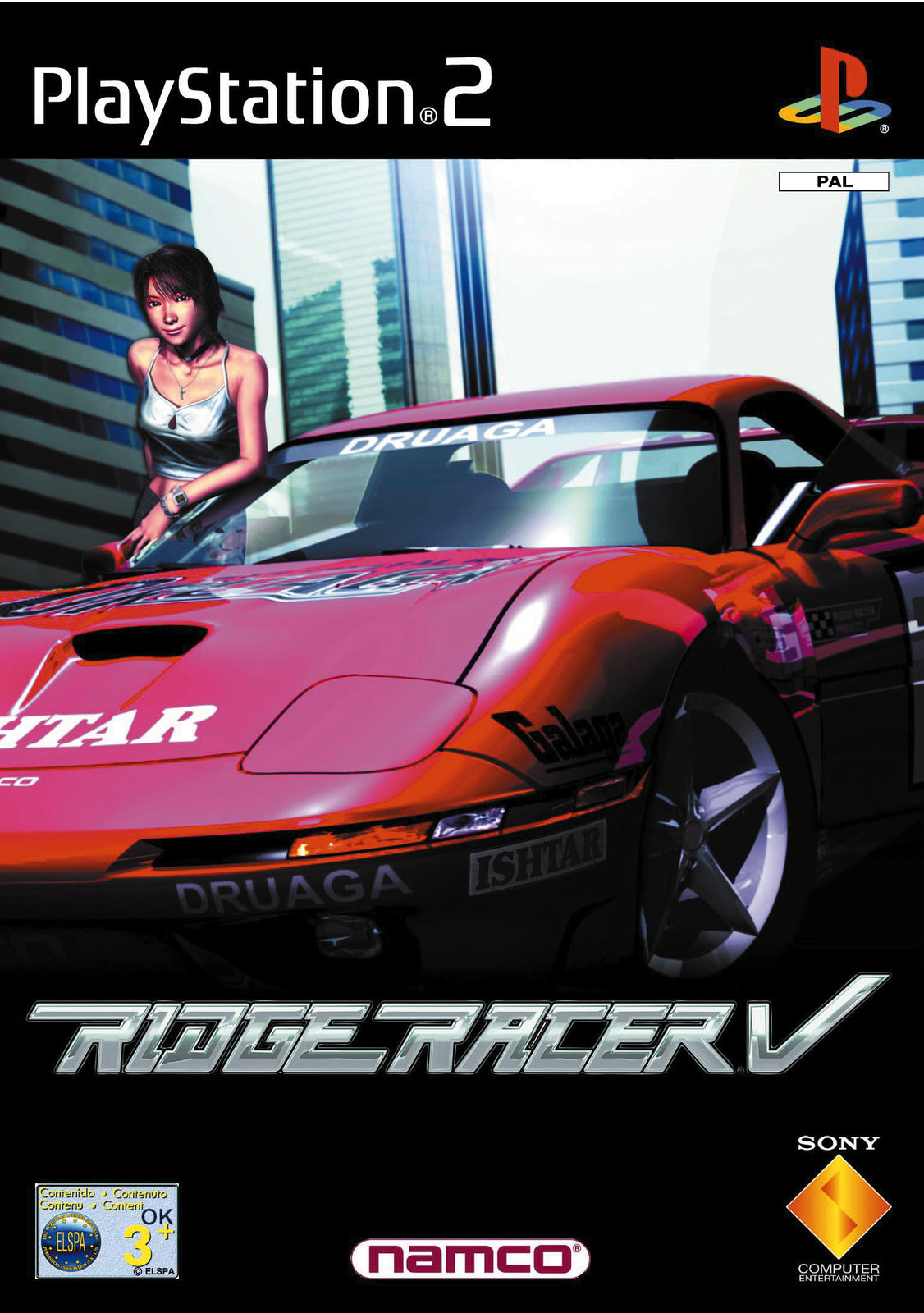 Ridge Racer V - Sony PlayStation 2 - PS2 - OVP + Anleitung
