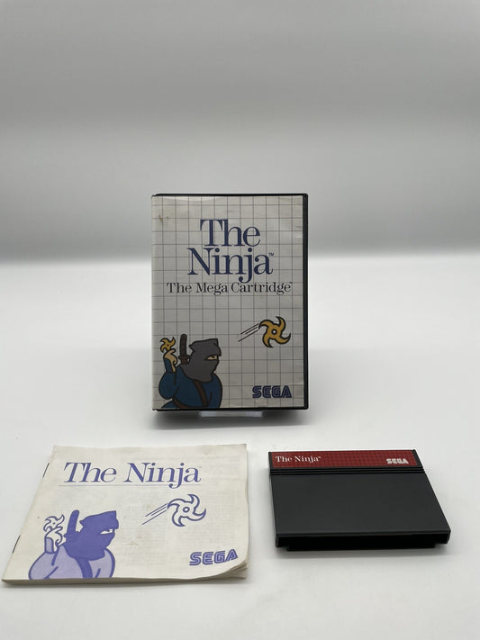 THE NINJA - SEGA MASTER SYSTEM  - OVP + Anleitung - Original