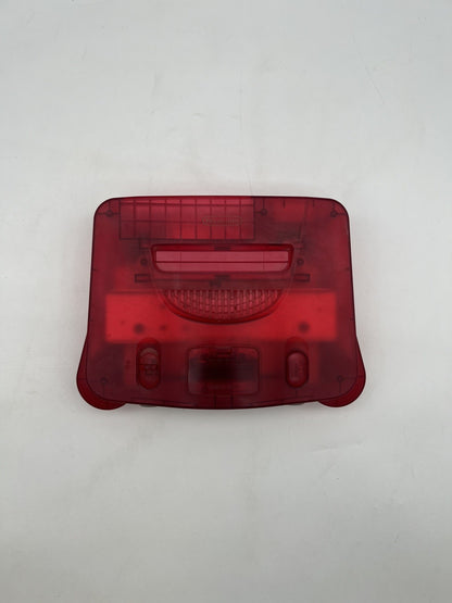 Nintendo 64 N64 Konsole - Watermelon Wassermelone rot Transparent - Nur Konsole
