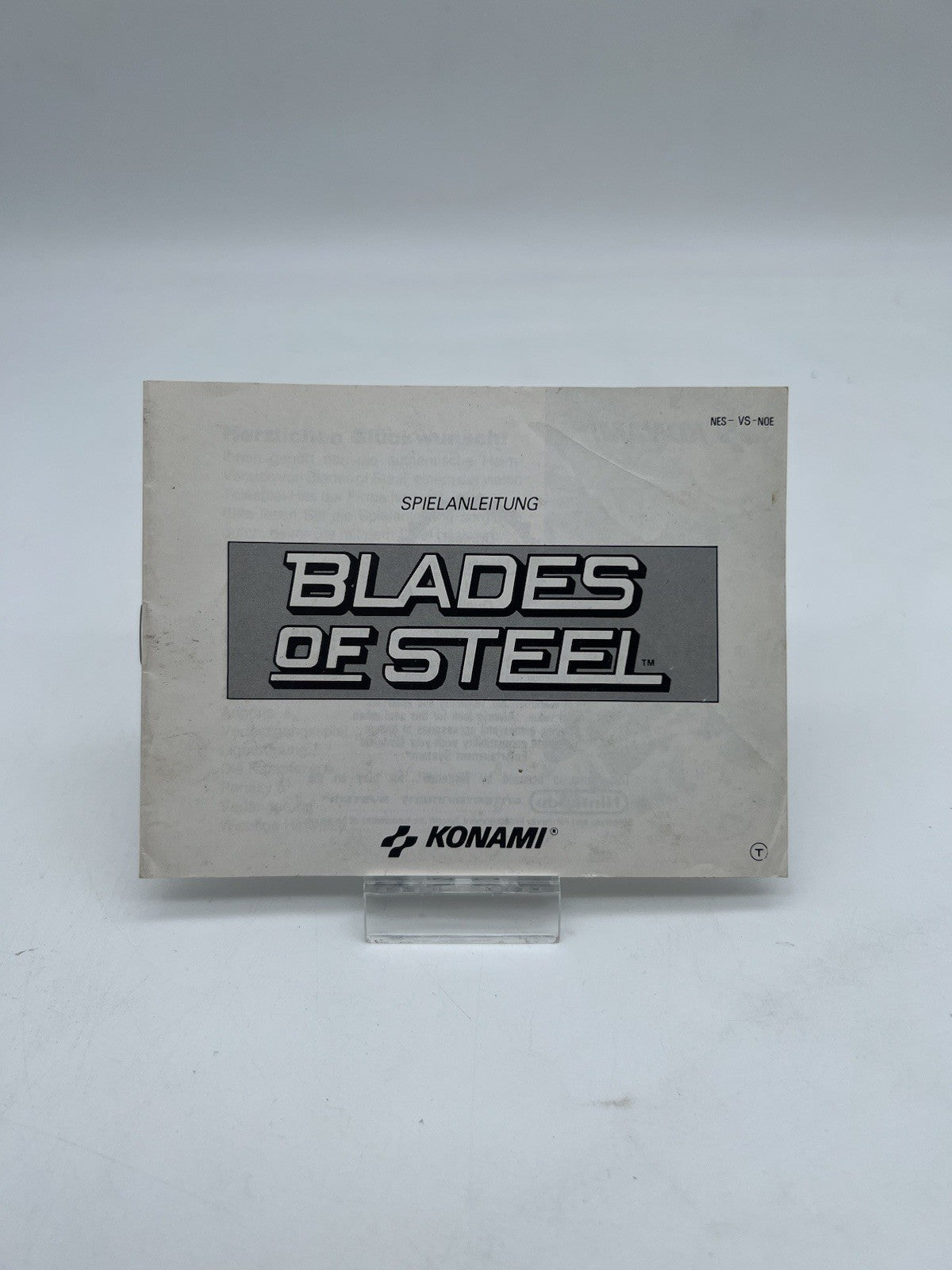 BLADES OF STEEL - NINTENDO NES - Nur Anleitung