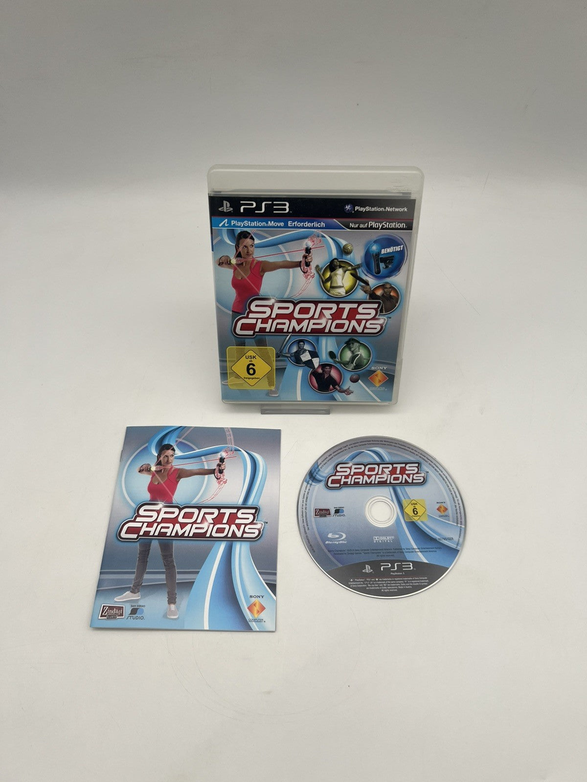 Sports Champions - Sony PlayStation 3 - PS3 - OVP + Anleitung