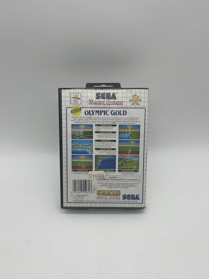 Olympic Gold - Sega Master System - OVP + Anleitung - Original
