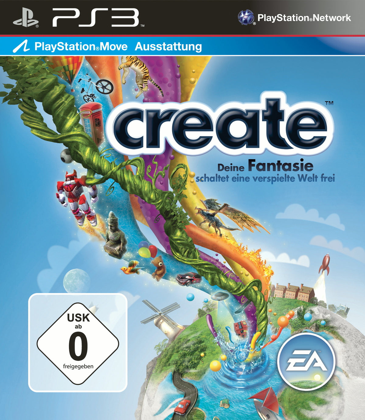 Create - Sony PlayStation 3 - PS3 - OVP + Anleitung
