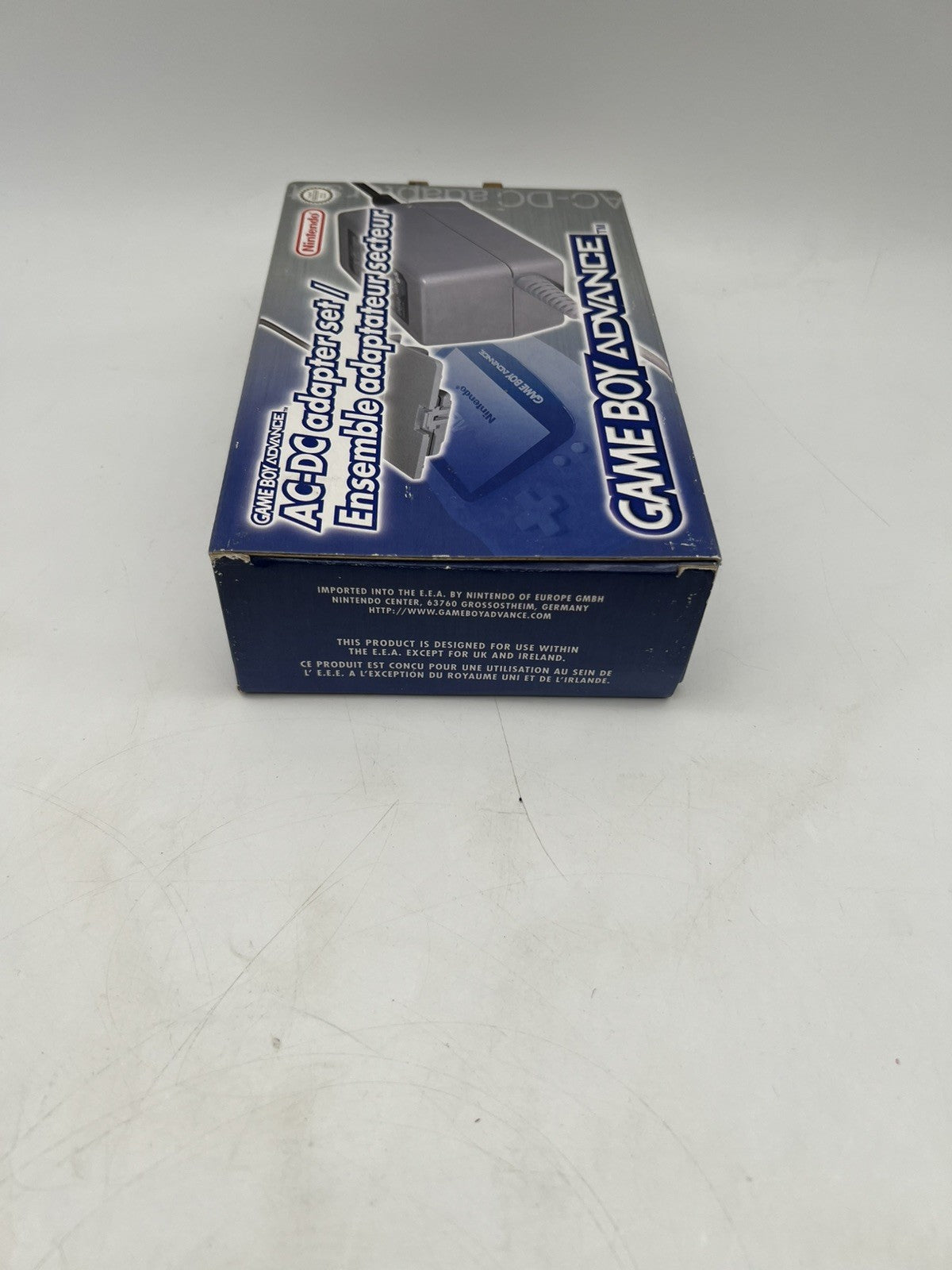 Nintendo GameBoy Advance AC-DC Adapter Set Netzteil Kabel in OVP GBA