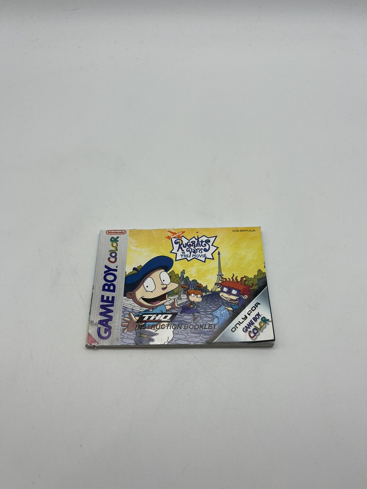 Rugrats in Paris: The Movie - Nintendo GameBoy Color - Nur Anleitung
