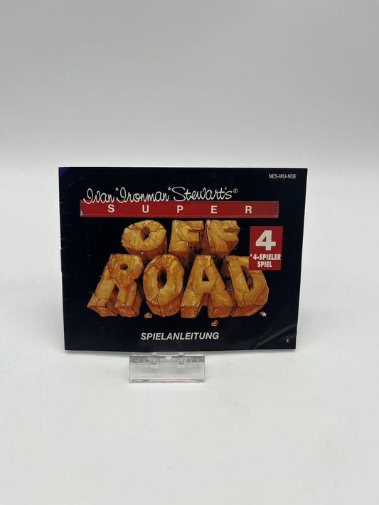 Super Off Road - Nintendo NES - Nur Anleitung