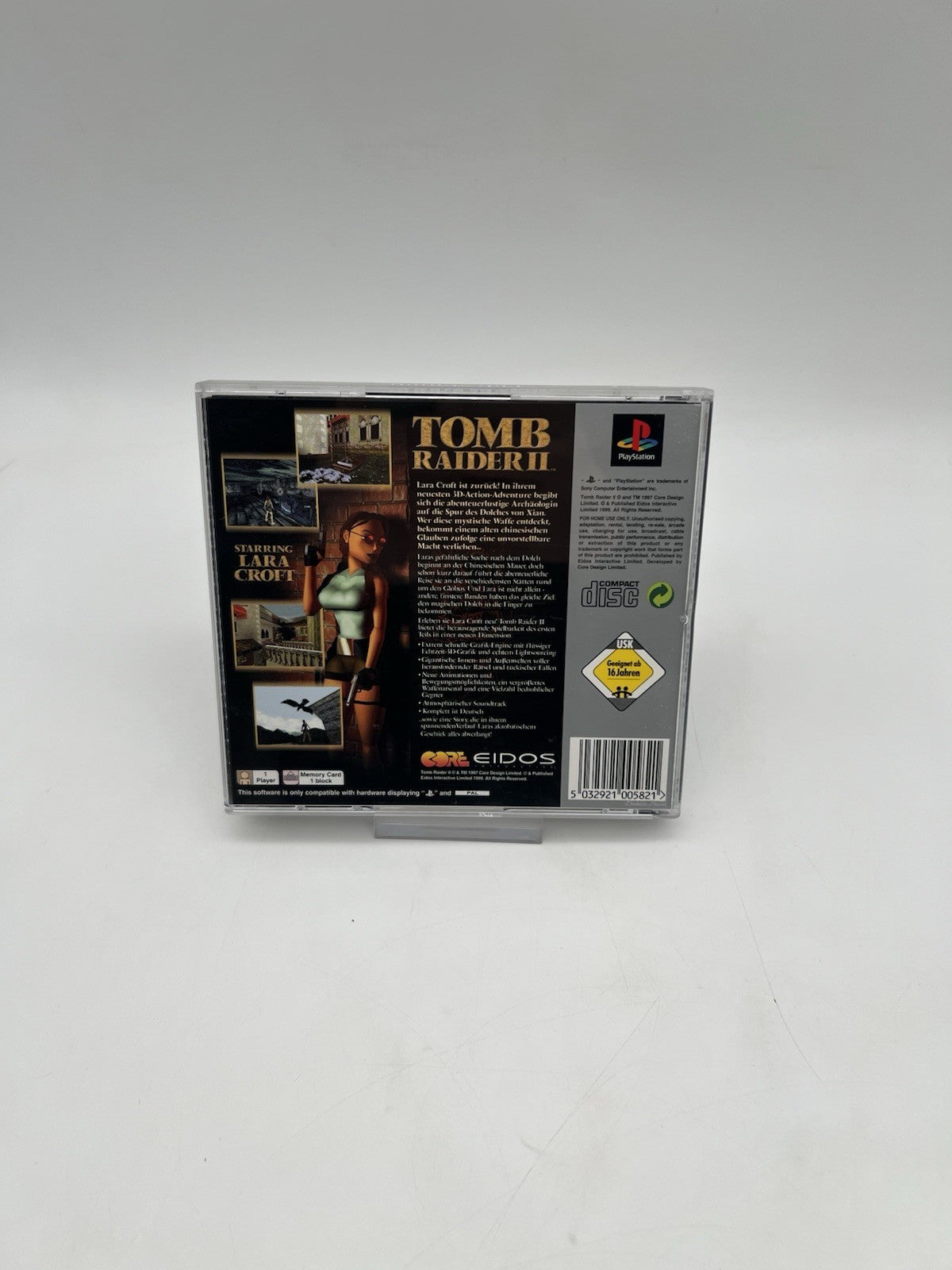 Tomb Raider II 2 - Sony PlayStation 1 - PS1 - OVP + Anleitung