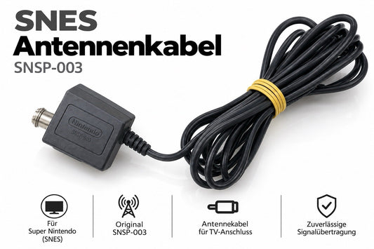 Super Nintendo - SNES - RF-Antennenkabel - SNSP-003 - Original