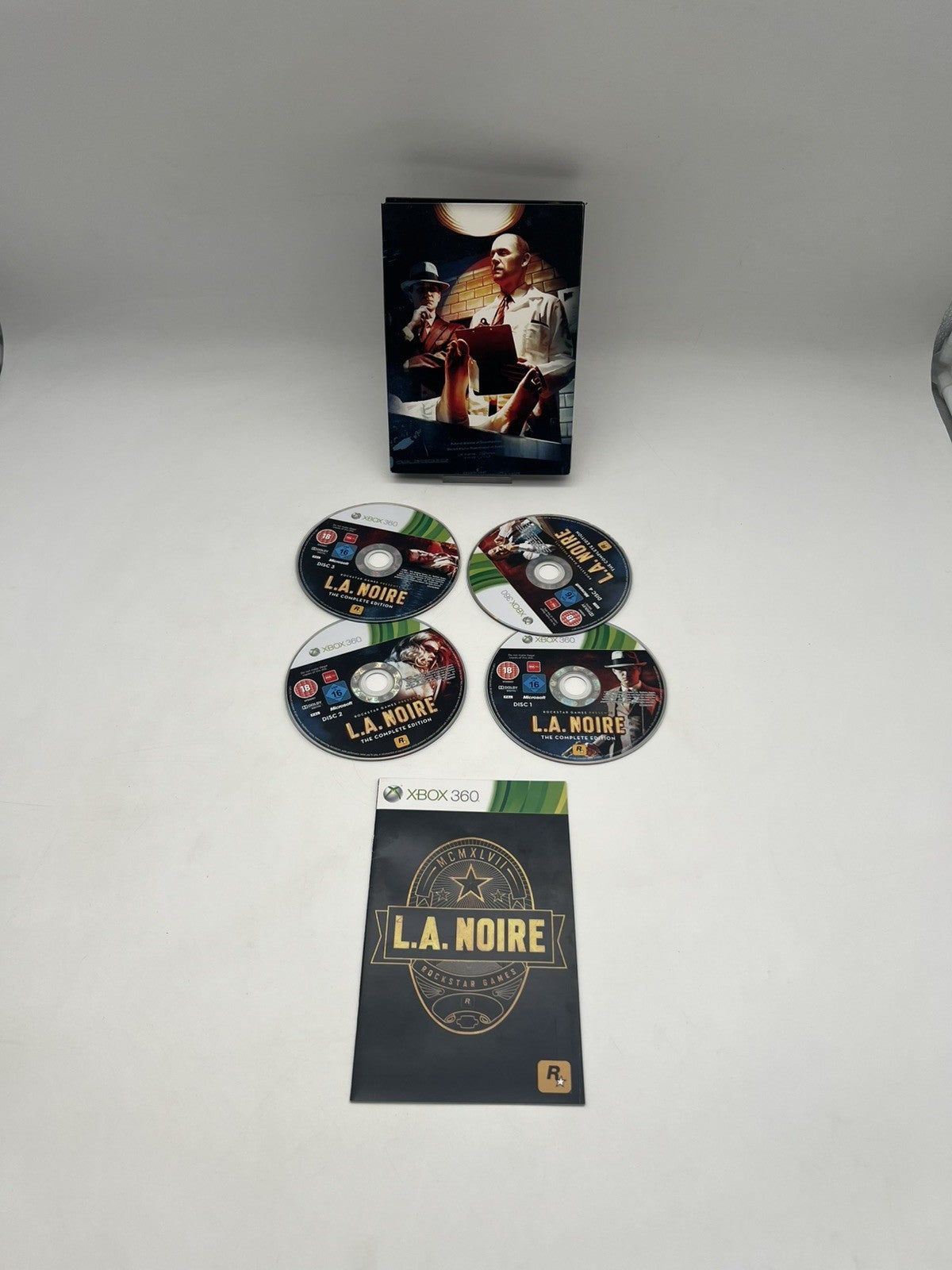 L.A. Noire The Complete Edition - Microsoft Xbox 360 - OVP + Anleitung