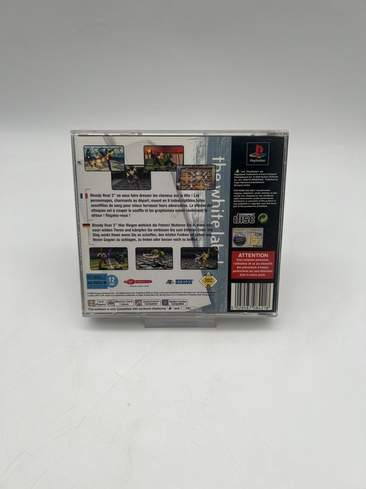 Bloody Roar 2 - Sony PlayStation 1 - PS1 - OVP + Anleitung - Ohne Frontcover