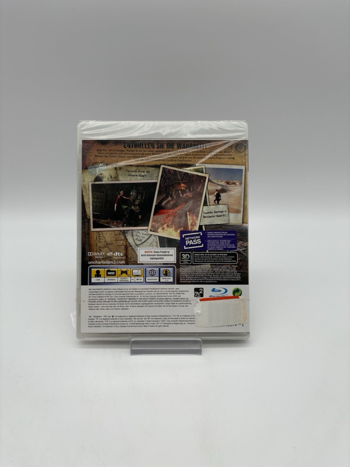 Uncharted 3 Drake's Deception (Sony PlayStation 3) - PS3 - NEU - Sealed