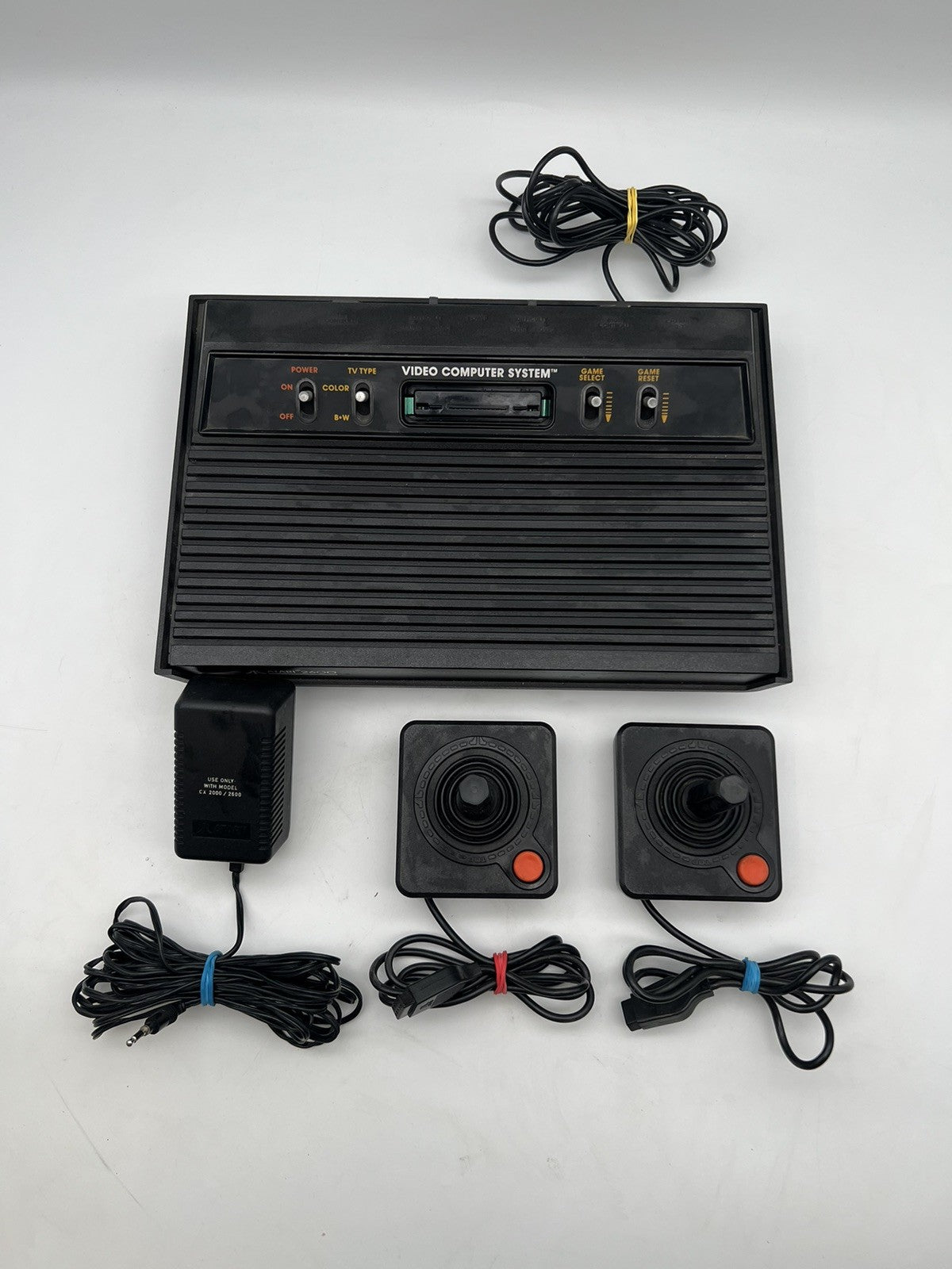 Atari 2600 Video Computer System - PAL - 2 Controller - Schwarz - Konsole